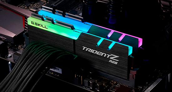 MEMORIA GSKILL TRIDENT Z RGB PC4 28800 DDR4 16GB 3600 2X8 C19