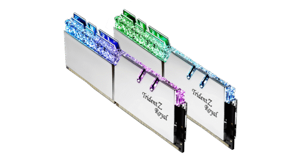 MEMORIA GSKILL TRIDENT Z ROYAL DDR4 16 GB 3600 RGB PC4 28800 2X8 1.35