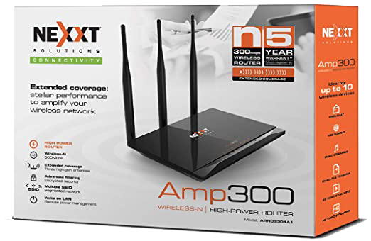 232-4-2.png NEXXT ROUTER N AMP300 WIRELESS 300MBPS 4P