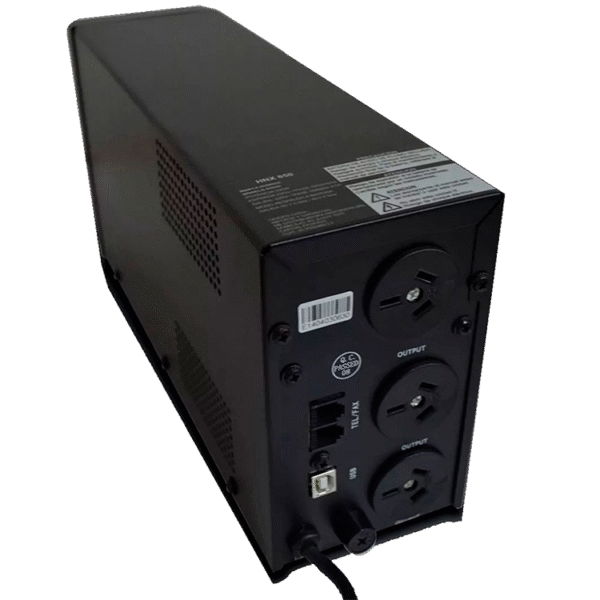 319-3-2.png HUNNOX UPS Y ESTABILIZADOR 650VA METAL LCD C/USB