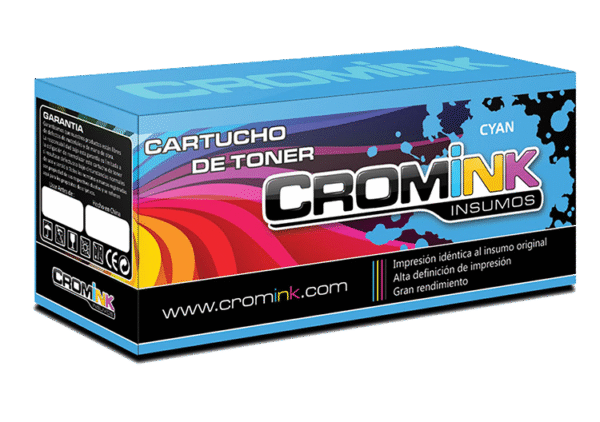 376-1-2.png CROMINK TONER ALT. HP CC531A CYAN