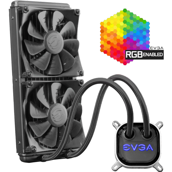 COOLER EVGA CLC 280 WATER CPU RGB LED
