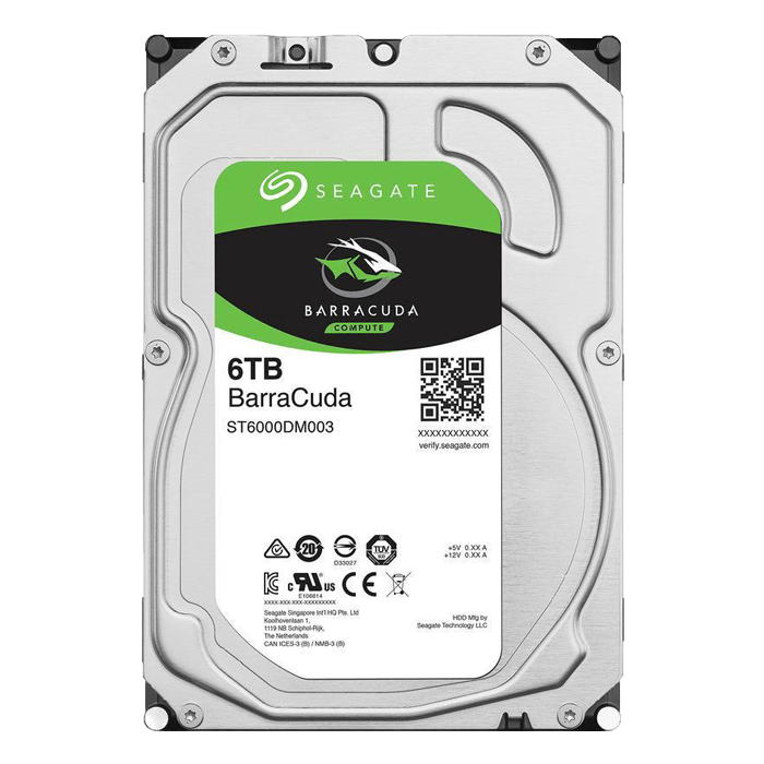 DISCO HDD SEAGATE 6 TB 5400 S-ATA 3 BARRACUDA
