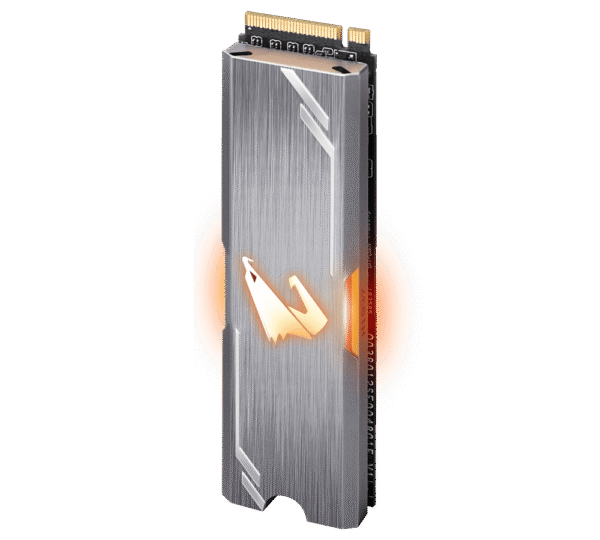 DISCO SSD AORUS RGB GIGABYTE M.2 256GB