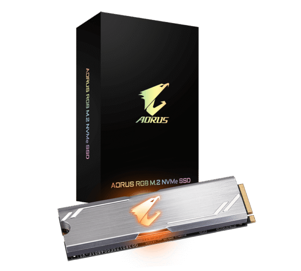DISCO SSD AORUS RGB GIGABYTE M.2 256GB