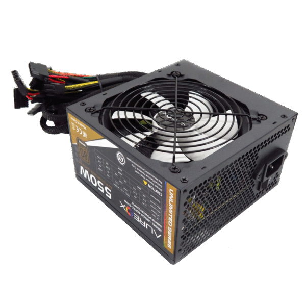FUENTE GAMER AUREOX 550W BRONZE 80+PSU
