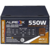 FUENTE GAMER AUREOX 550W BRONZE 80+PSU