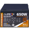 FUENTE GAMER AUREOX 650W BRONZE 80+PSU