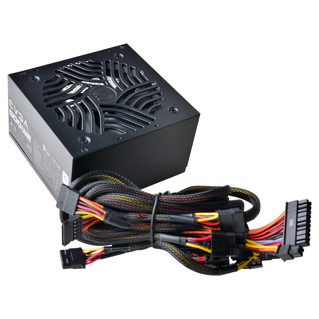 FUENTE GAMER EVGA 500W 80+ WHITE W2