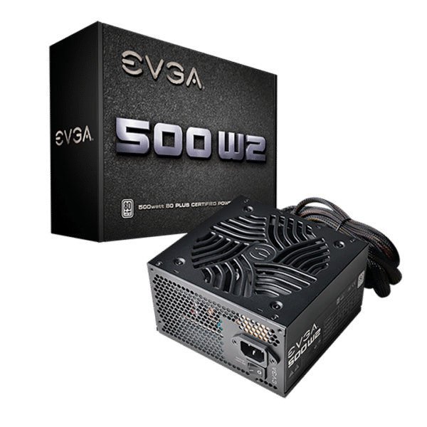 FUENTE GAMER EVGA 500W 80+ WHITE W2