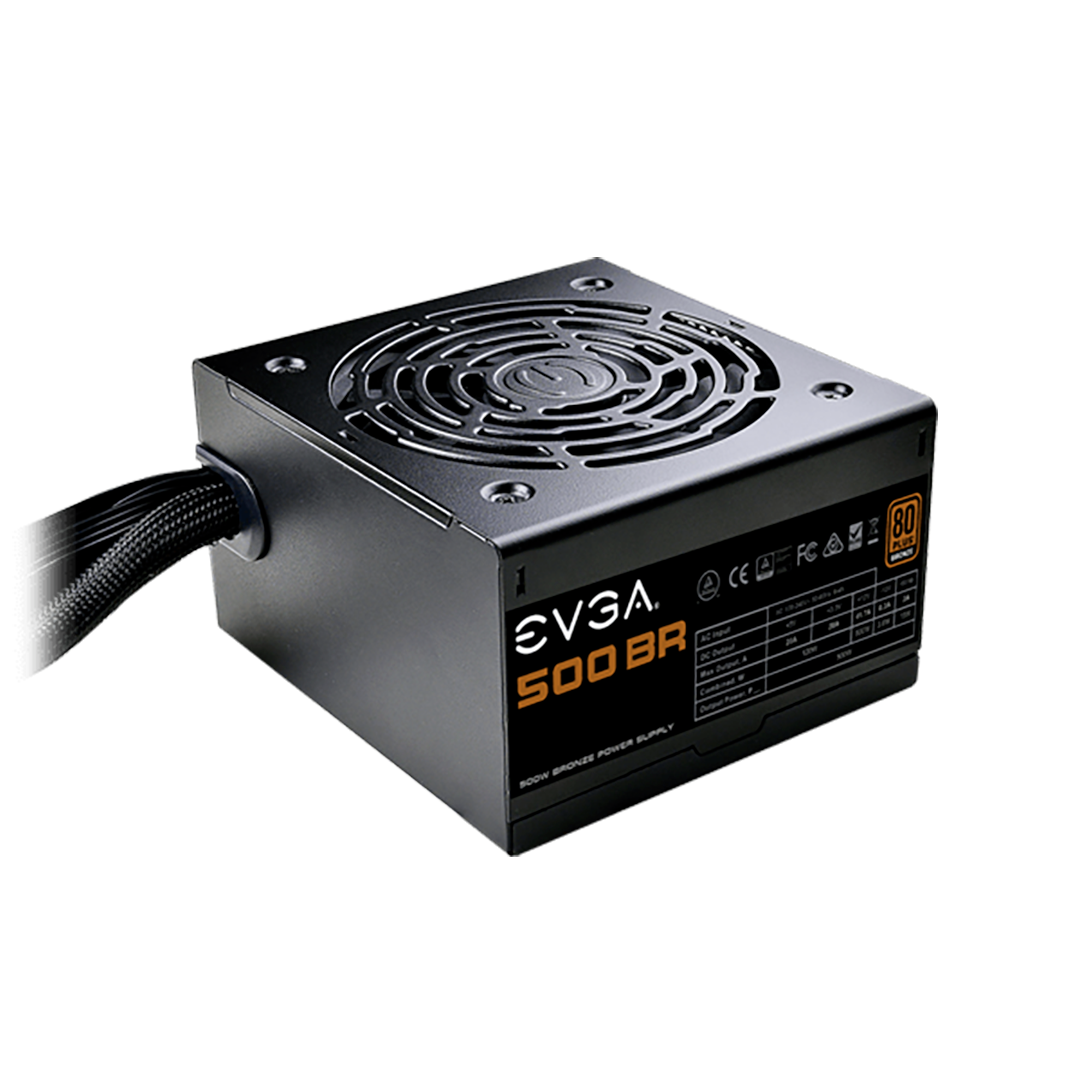 FUENTE GAMER EVGA 500W BR 80 BRONZE
