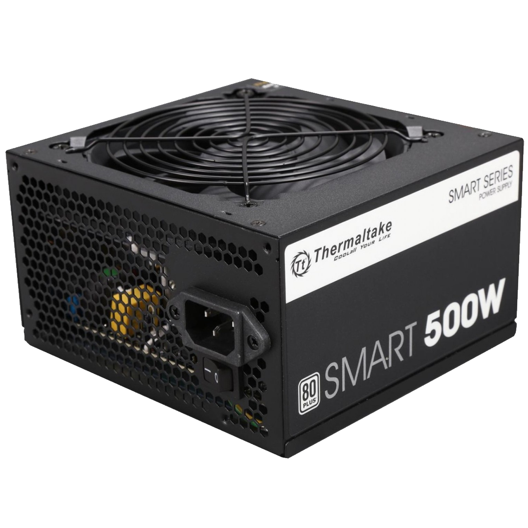 FUENTE GAMER THERMALTAKE SMART WHITE 500W 80 PLUS
