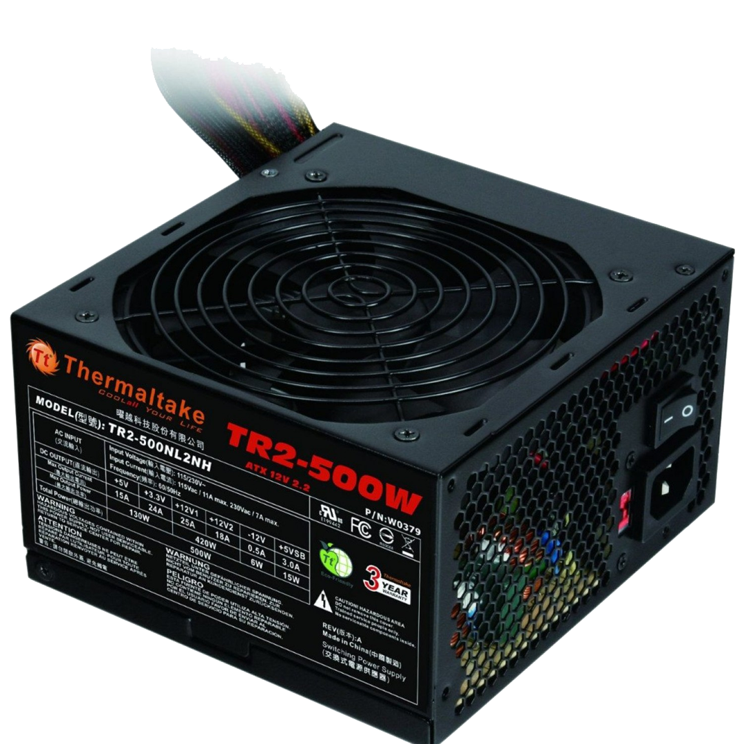 FUENTE GAMER THERMALTAKE TR2 500W