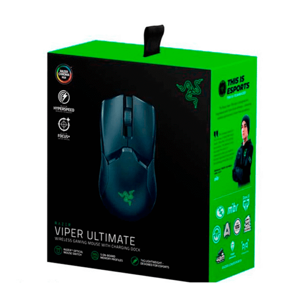 MOUSE GAMER RAZER VIPER ULTIMATE CHARGING DOCK WIRELESS