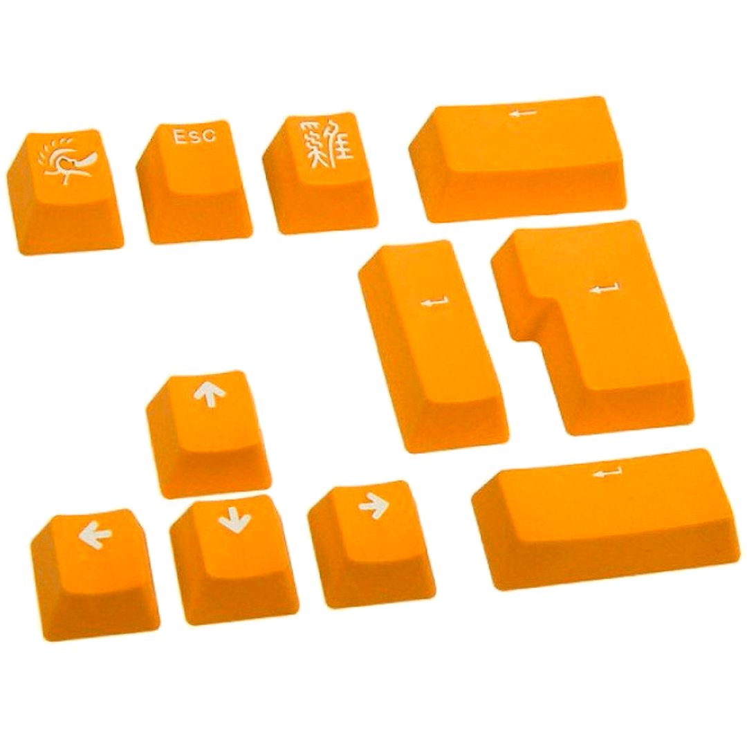 2214-1-1.png SET 11 TECLAS DUCKY YELLOW PBT CALIDAD EXTREMA DOUBLE SHOT KEYCAP