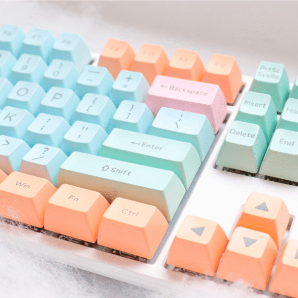 SET DE TECLAS DUCKY COTTON CANDY 108 TECLAS DOUBLE SHOT KEYCAP