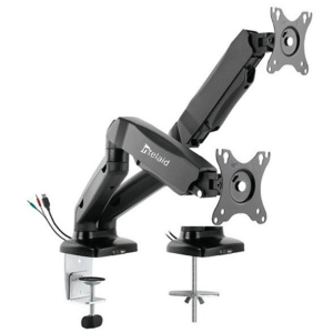 2266-1-1.png SOPORTE INTELAID DOBLE MONITOR 1USB AUDIO 13 A 27 100X100