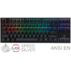 TECLADO GAMER DUCKY ONE 2 TKL RGB CHERRY MX SPEED SILVER DOUBLE SHOT PBT MECANICO