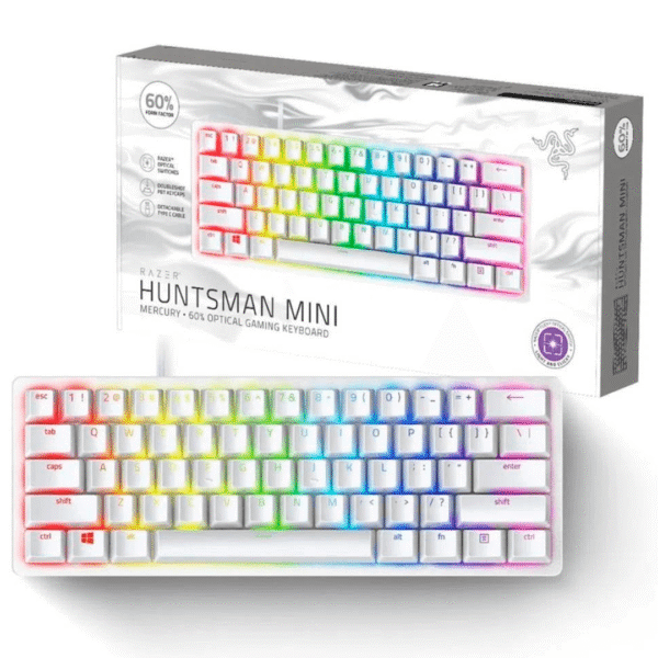 TECLADO GAMER RAZER HUNTSMAN MINI MERCURY