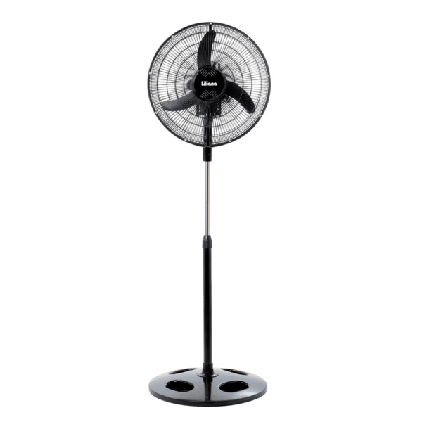 LILIANA VENTILADOR PIE 20 PPARRILLA METAL ASPAS PLASTICAS