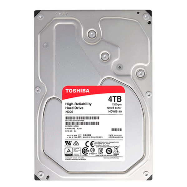 DISCO HDD TOSHIBA 4 TB 7200 S-ATA 128MB