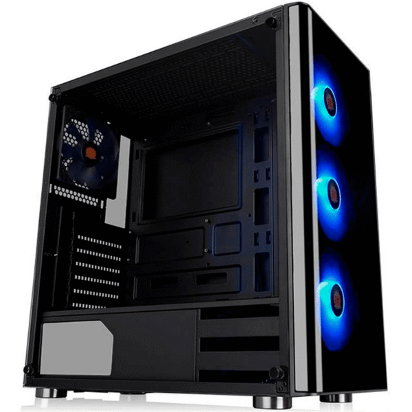 3256-3-1.png GABINETE GAMER THERMALTAKE V200 TG BLACK RGB EDITION
