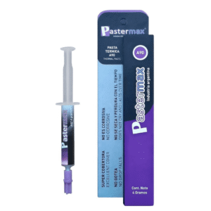 GRASA SILICONADA PASTERMAX PARA CPU A90 (GRIS) PASTA TERMICA