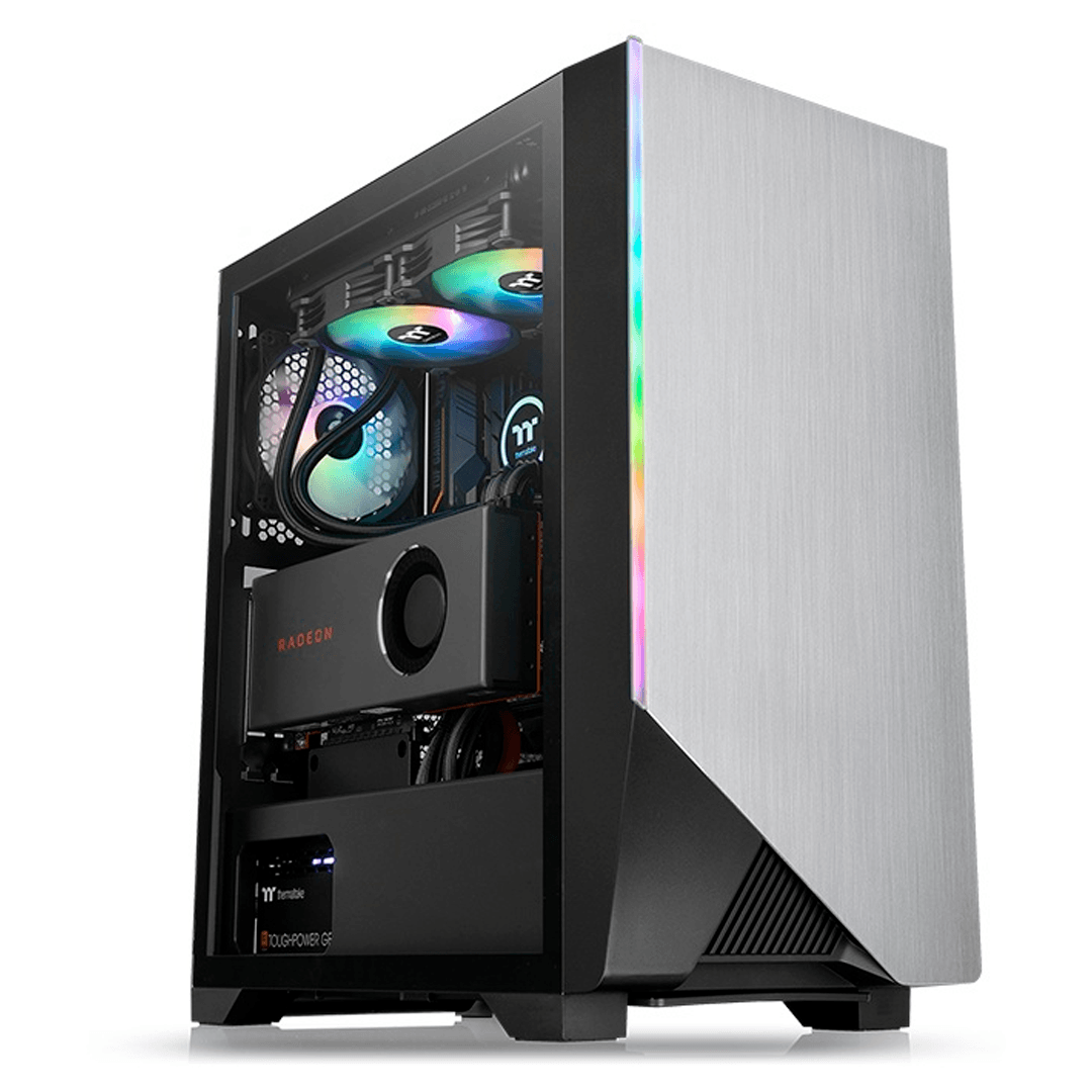GABINETE THERMALTAKE H550 TG RGB BLACK TEMP GLASS