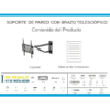 4576-4.png SOPORTE INTELAID EXTENSIBLE 803MM CARGA 50KG IT-TB70