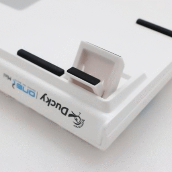 TECLADO GAMER DUCKY ONE 2 MINI PURE WHITE RGB CHERRY BROWN RGB DOUBLE SHOT PBT MECANICO