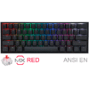 TECLADO GAMER DUCKY ONE 2 MINI RGB CHERRY MX RED DOUBLE SHOT PBT MECANICO