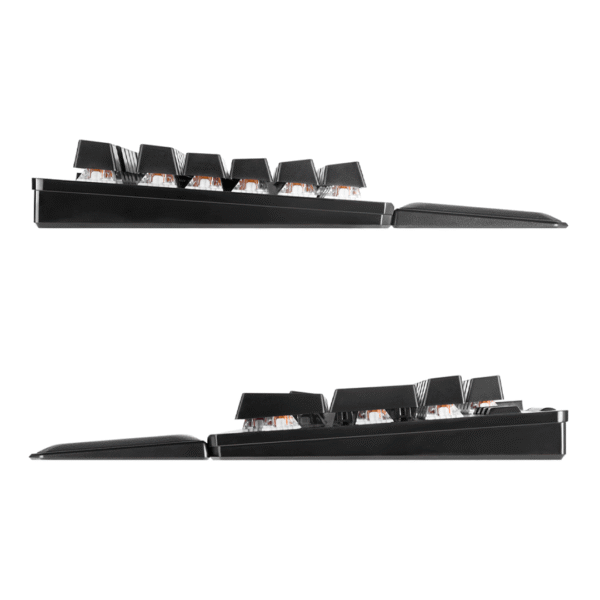 TECLADO GAMER EVGA Z15 RGB COLOR LINEAR SILVER SPANISH