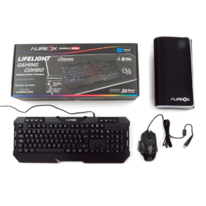 TECLADO+MOUSE+ PAD AUREOX GAMING GC1000