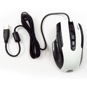 MOUSE AUREOX GAMING GM400 WHITE