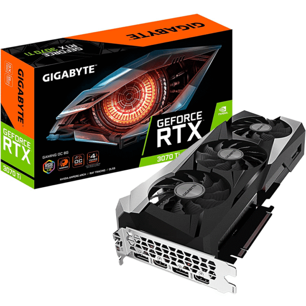 PLACA DE VIDEO GIGABYTE RTX 3070 TI GAMING OC 8GB