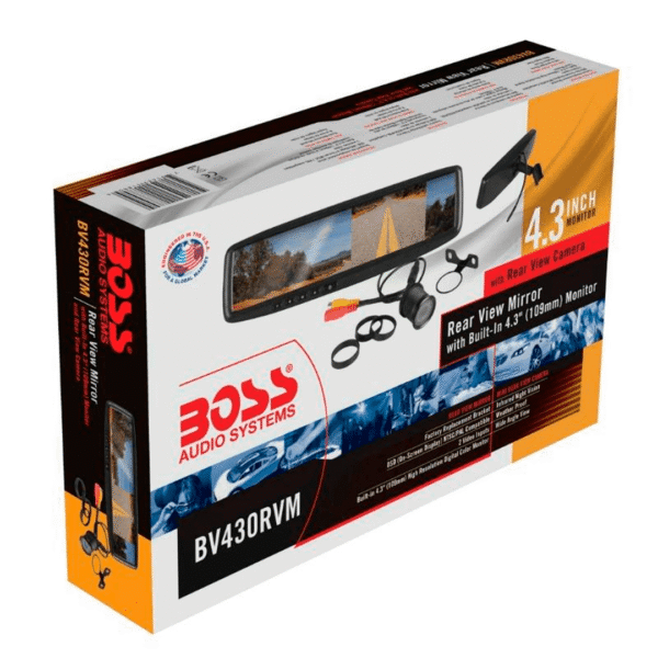 BOSS REAR VIEW MIRROR BV430RVM 4,3
