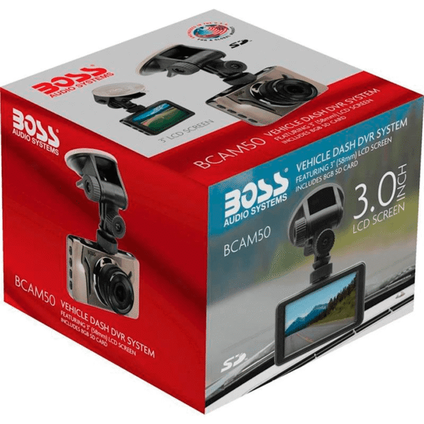 5079-5.png CAMARA PARA VEHICULO BCAM50 DASHCAM DVR SYSTEM 3" LCD /8GB SD