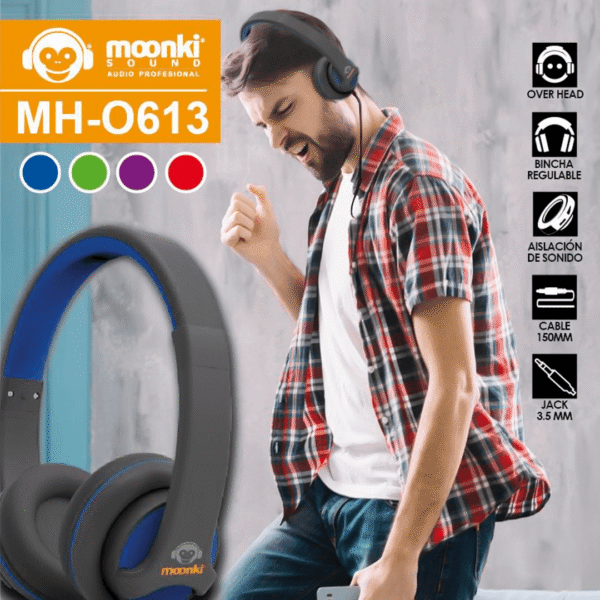 5107-2.png AURICULAR VIOLETA ON EAR MOONKI SOUND MH-O613