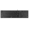 TECLADO GENIUS SLIMSTAR 126 BLACK USB
