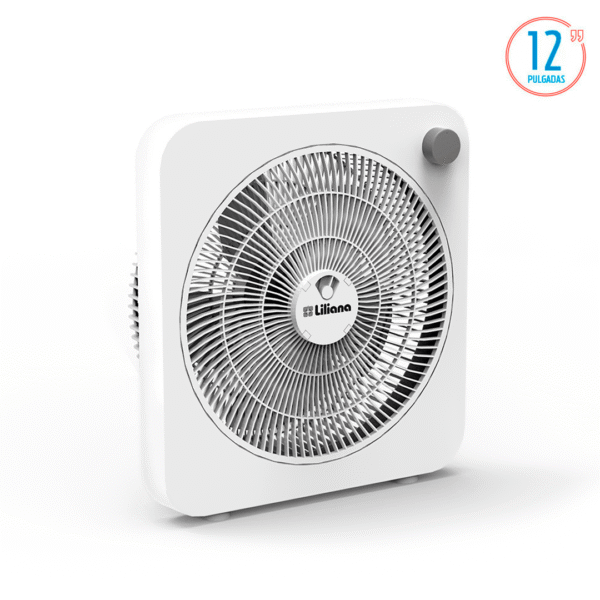 LILIANA VENTILADOR TURBO CON DIFUSOR 12 5 ASPAS TRANSP.