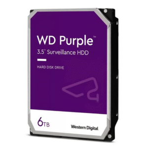HD 6TB WESTERN DIGITAL PURPLE 3.5" 128MB 5400RPM