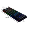 TECLADO GAMER RAZER HUNTSMAN MINI LINEAR RED