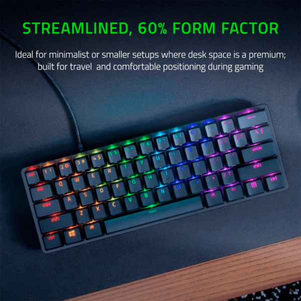 TECLADO GAMER RAZER HUNTSMAN MINI LINEAR RED