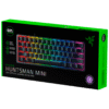 TECLADO GAMER RAZER HUNTSMAN MINI LINEAR RED