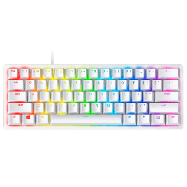 5257-1.png TECLADO GAMER RAZER HUNTSMAN MINI MERCURY LINEAR RED