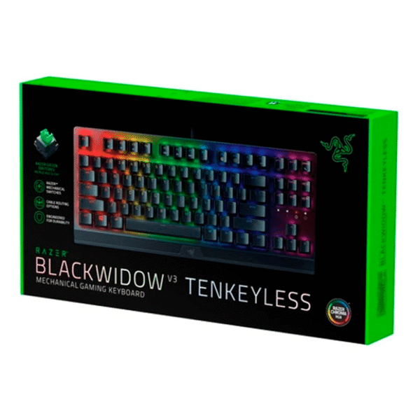 TECLADO GAMER RAZER BLACKWIDOW V3 TKL SP