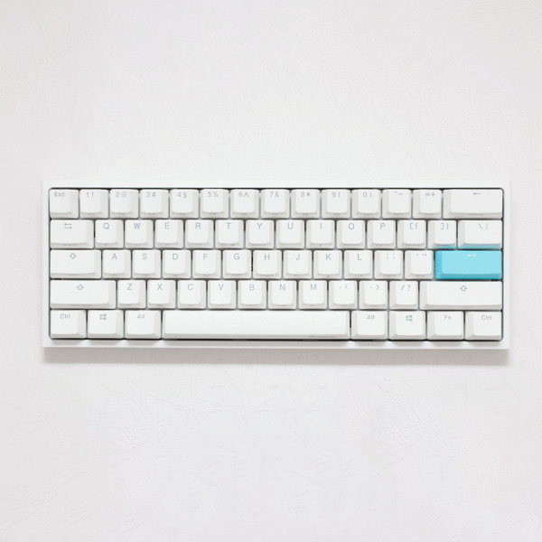 TECLADO GAMER DUCKY ONE 2 MINI WHITE SESALWWT1