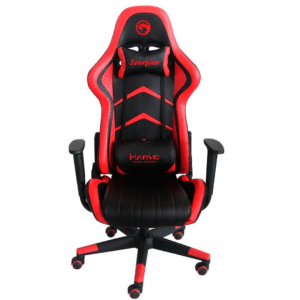 SILLA GAMER MARVO CH106 RED AND BLACK (ROJA Y NEGRA)